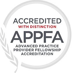 APPFA Journey to Accreditation logo