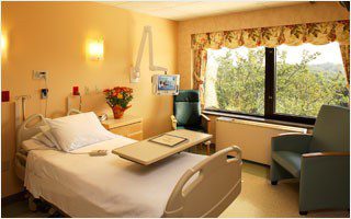 The Morristown Medical Center nursery viewing station