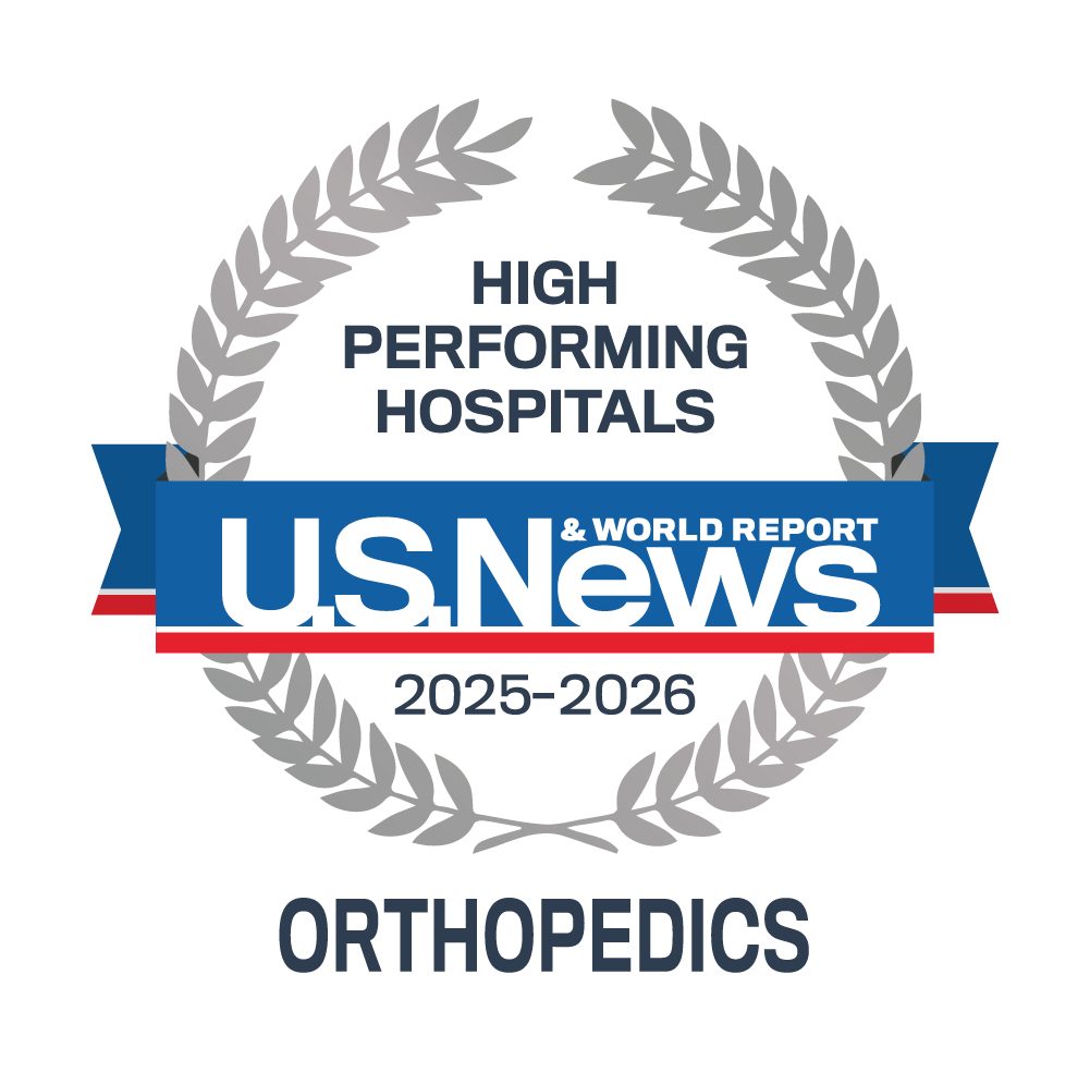 U.S. News & World Report High Performing Specialties Silver
