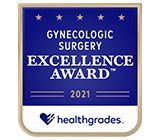 Healthgrades Gynecologic Surgery Excellence Award – Top 10% in the Nation
