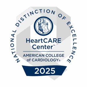 National Distinction of Excellence. American College of Cardiology